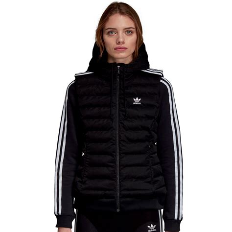 adidas originals slim vest damen weste schwarz größenunterschide|Slim .